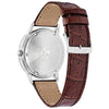 Citizen Eco-Drive Calendrier Blue Dial Leather Watch | BU2070-12L