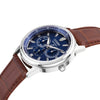 Citizen Eco-Drive Calendrier Blue Dial Leather Watch | BU2070-12L