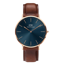 Load image into Gallery viewer, Classic St Mawes Arctic Rose Gold Mens Watch DW00100626
