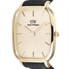 Marlon Sheffield Linen Gold Ladies Watch DW00100838