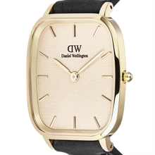 Load image into Gallery viewer, Marlon Sheffield Linen Gold Ladies Watch DW00100838
