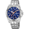 Festina Multifunction Men's (43mm) Blue Dial & Stainless Steel Watch | F20445/5