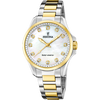 Festina Solar Energy Ladies (34mm) Two-Tone & Mother of Pearl Watch | F20655/1