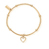 Chlobo gold heart bracelet