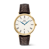 Daniel Wellington Dapper Gold Dark Brown Leather Watch | DW00100086