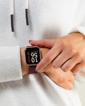 Load image into Gallery viewer, BERRY RED STONE SERIES 06 FULL TOUCHSCREEN SMART WATCH
