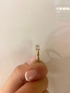 18ct yellow gold 5 stone diamond engagement ring
