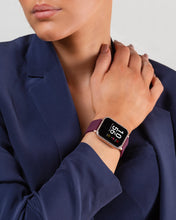 Load image into Gallery viewer, BERRY RED STONE SERIES 06 FULL TOUCHSCREEN SMART WATCH
