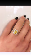 S/S Citrine Ring SRO47A