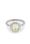 Sterling silver colour ring
