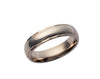 Ladies 18ct white gold wedding band