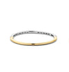 Ti sento gold plated bangle