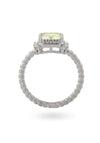 Sterling silver colour ring
