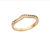 18ct yellow gold Ladies Pattern wedding band