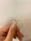 18ct yellow gold 5 stone diamond engagement ring
