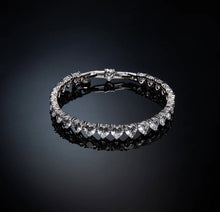 Load image into Gallery viewer, INFINITY LOVE VERTICAL  J19AUV20 TENNIS BRACELET
