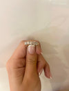18ct yellow gold 5 stone diamond engagement ring