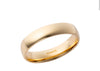 Gents plain 9ct yellow gold wedding band