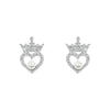Disney Birthstone crown earrings