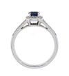 Ladies Sapphire Diamond Ring