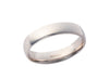 9ct white gold Gents Plain Ring W83