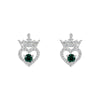 Disney Birthstone crown earrings