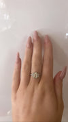 Sterling silver colour ring