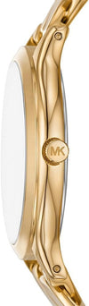 Michael Kors Slim Runway Gold-Tone Curb Link Ladies Watch MK7472