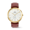 Daniel Wellington Classic Sub-Seconds Gold Brown Leather Watch | DW00100723
