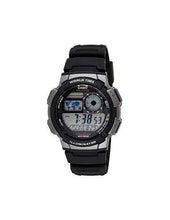 Load image into Gallery viewer, Casio World Time Black Digital Watch AE-1000W-1BVEF
