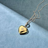 Heart necklace with pendant