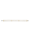 TI SENTO Gold-Plated Double Row Pearl Bracelet (23077ZY)
