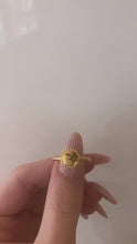 Load and play video in Gallery viewer, Gold plated ring
