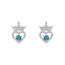 Load image into Gallery viewer, Disney Birthstone crown earrings
