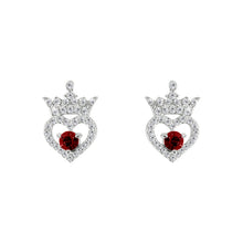 Load image into Gallery viewer, Disney Birthstone crown earrings
