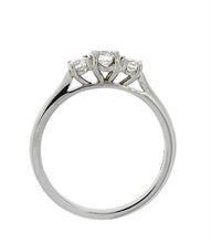 Load image into Gallery viewer, Ladies Platinum 3 Stone Diamond Ring

