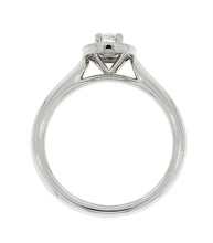 Load image into Gallery viewer, Ladies Platinum Round Halo Diamond Engagement Ring
