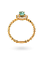 Load image into Gallery viewer, Gold plated colour stone ring
