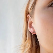 Load image into Gallery viewer, Over the moon earrings E0368
