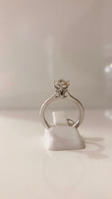 Load image into Gallery viewer, 18ct white gold solitaire
