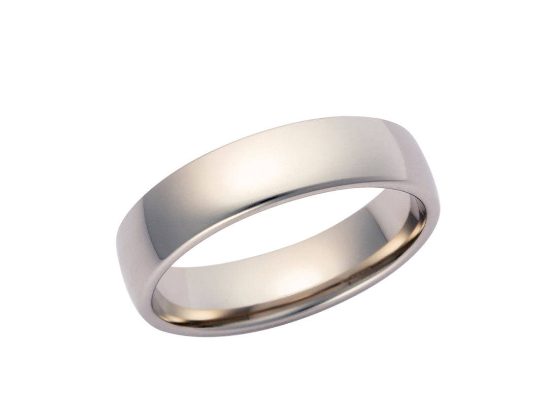 Platinum 600 Gents Plain Ring Plat6005GBC