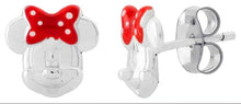 Load image into Gallery viewer, Disney Minnie Mouse red bow studs
