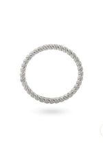 Load image into Gallery viewer, Sterling silver rope style ring
